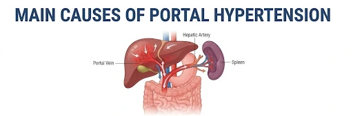What Are the Main Causes of Portal Hypertension